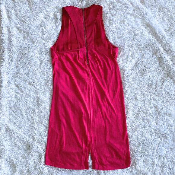 ✨SUMMER SALE✨ Fuchsia Pink Halter Mini Dress - Small - Picture 2 of 5